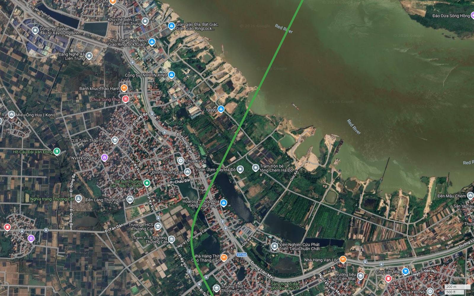 Tuyến metro số 4 Hà Nội đổ bộ vào Thượng Cát, khu làng cổ nhiều đình chùa xen kẽ vườn ươm và ruộng